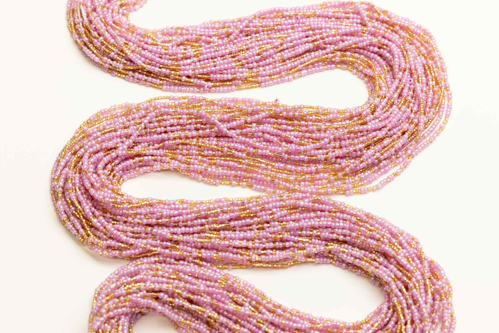 Soft Pink Waist Beads